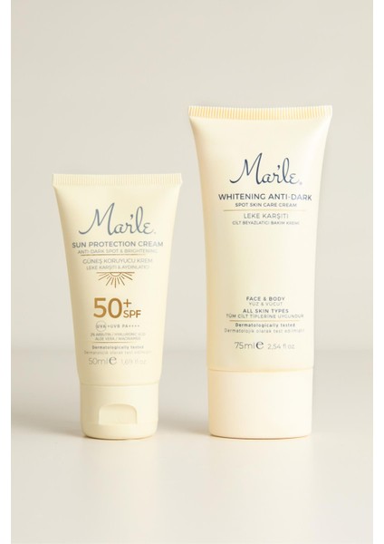 Leke Karşıtı Beyazlatıcı Krem & Güneş Kremi Spf Pa 50++++