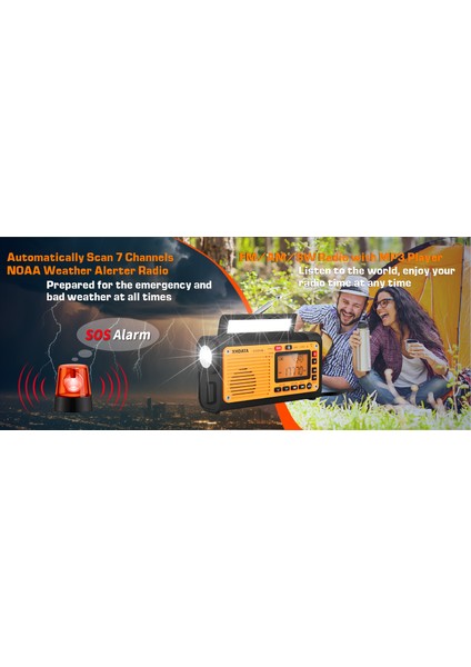 Kamp Radyosu El Kranklı Xhdata D-608 Wb