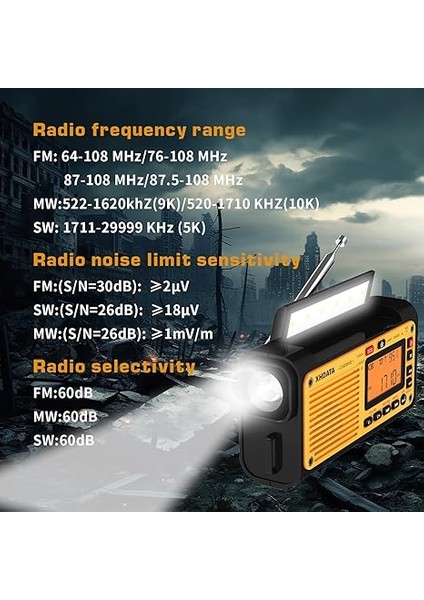 Kamp Radyosu El Kranklı Xhdata D-608 Wb