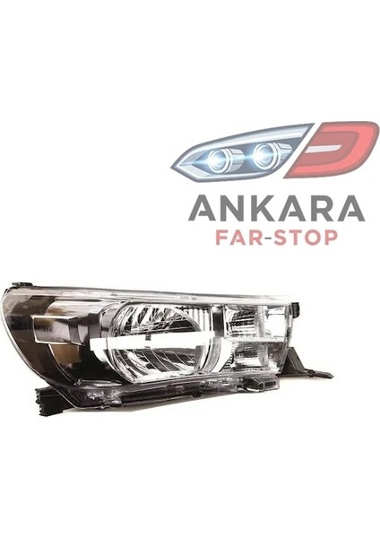 Toyota Hilux Revo 16-21 Sağ Far Ledsiz