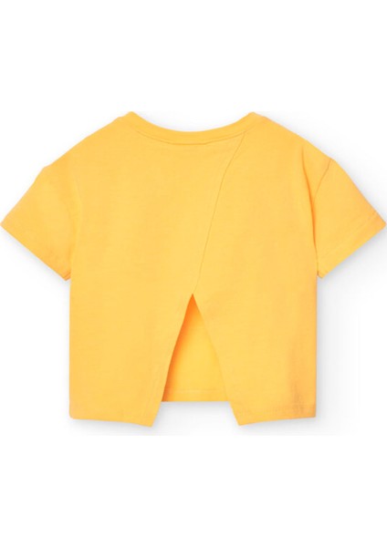 Çiçek Nakışlı Kız Çocuk Tişört fiyatları