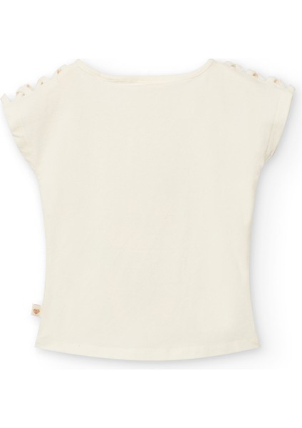 Çiçek Baskılı Kız Çocuk Tişört fiyatları