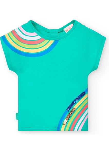 Renkli Kız Çocuk Tişört