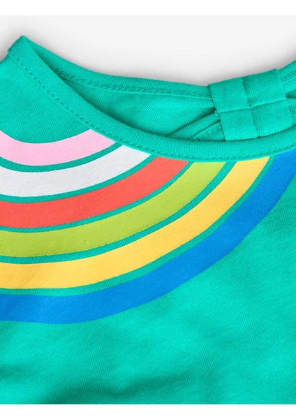 Renkli Kız Çocuk Tişört modelleri