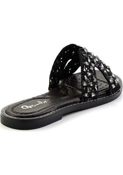 Siyah Kadın Terlik K04823121378 modelleri