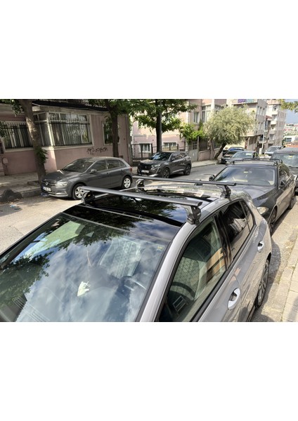 Volkswagen Golf 8 Portbagaj Taşıyıcı Tavan Ara Atkisi Toros Pro 4 Gri modelleri