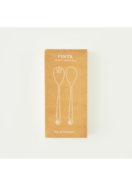 Finta Salata Servis Seti Naturel (25X5 Cm) indirimleri