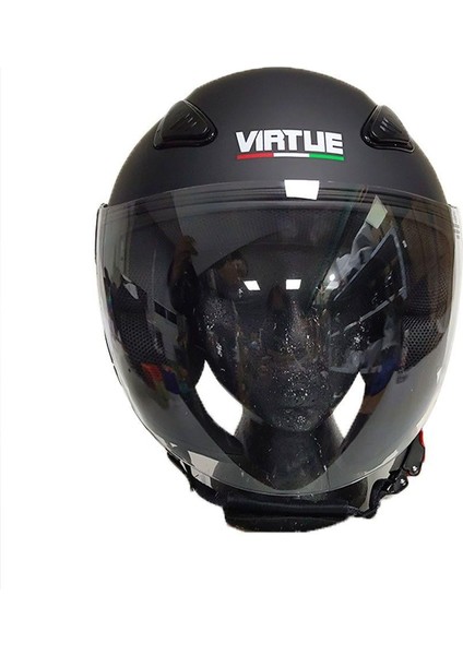 Vırtue Açık Kask Mat Siyah