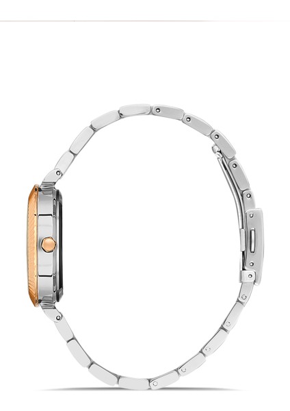 Davıd Guner Rose Beyaz Kaplamalı Kahverengi Kadranlı Kadın Kol Saati DG-8412LA-E6 fiyatları