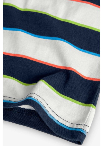 Çizgili Erkek Çocuk Çocuk Tshirt modelleri