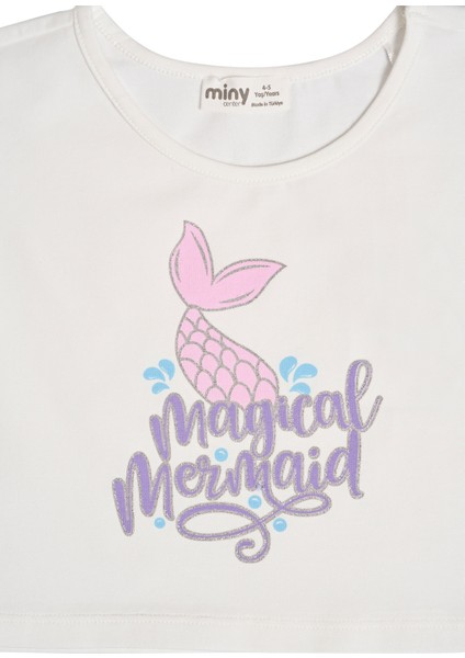 Kız Çocuk Baskılı Crop Tshırt fırsatları