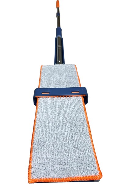 Kendinden Sıkmalı Mikrofiber Mop Kendini Temizleyen Mop Yedek Bez Hediyeli New