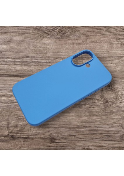 Apple Iphone 16 Kadife Destekli Renkli Lüks Silikon Kılıf