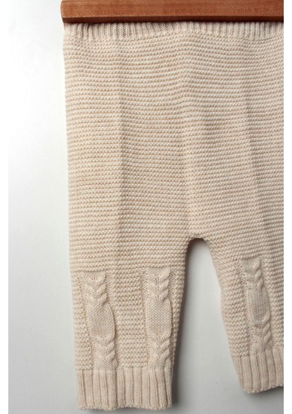 Çocuksan Unisex Örgülü Triko Bebek Takım - Çocuksan - Takım - Bej - 6-9 Ay - CS2023000059-4082 modelleri