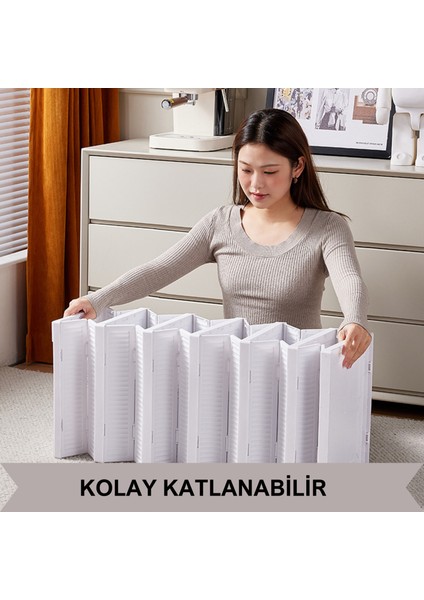 OG01 - Katlanabilir Ayakkabı Rafı | Kolay Kurulum, Modüler, Kapaklı, İstifleme İçin Uygun Kutu