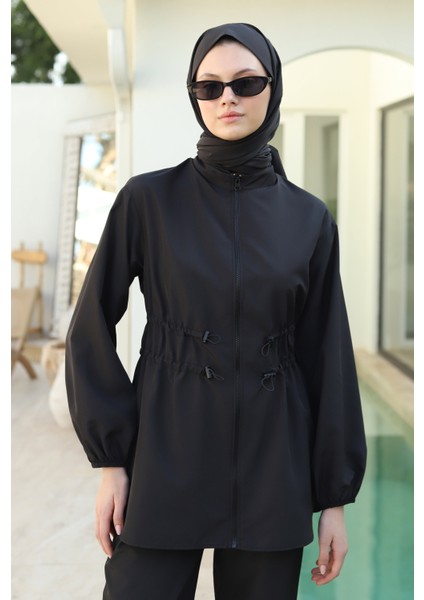 Çift Tünelli Mayo Tunik Siyah fiyatları