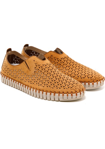 Kadın Babet 52H0 Frau Nabuk Caramel modelleri