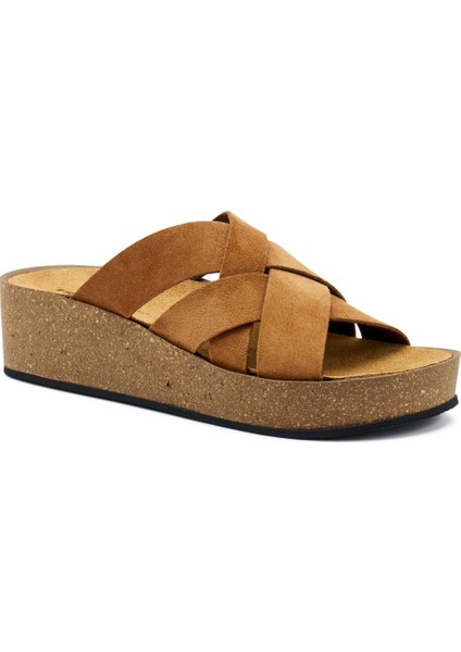 Kadın Terlik 60D0 Frau Velour-S Terra fiyatları