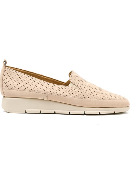 Kadın Babet 51H2 Frau Nabuk Panna (Off White)