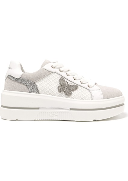 Kadın Sneaker ( Günlük) 185552DM Donna Serena 5552DM White Silver