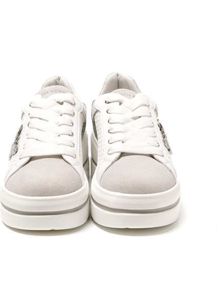 Kadın Sneaker ( Günlük) 185552DM Donna Serena 5552DM White Silver fırsatları