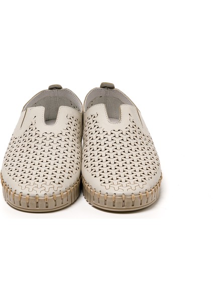 Kadın Babet 52P0 Frau Soft Slıp On Panna (Off White) fırsatları