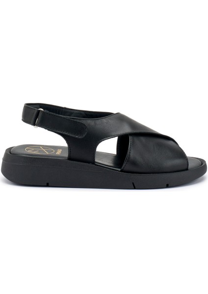 Kadın Sandalet 50P1 Frau Cachemıre Sandal Black