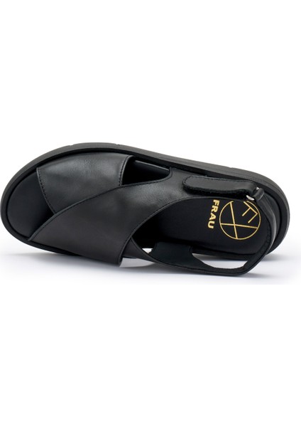 Kadın Sandalet 50P1 Frau Cachemıre Sandal Black fırsatları