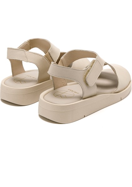 Kadın Sandalet 50P4 Frau Cachemıre Panna (Off White) indirimleri