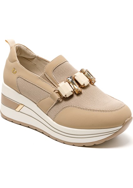 Kadın Sneaker ( Günlük) 2L5548DM Donna Serena Tomaıa 5548DM Beige Platino fiyatları