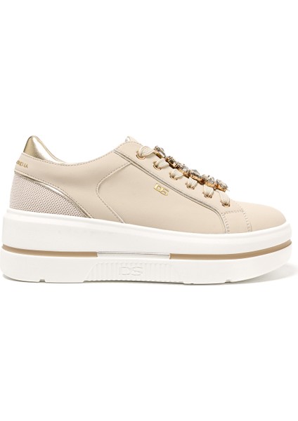 Kadın Sneaker ( Günlük) 185550DM Donna Serena Tomaıa 5550DM Beige Platino