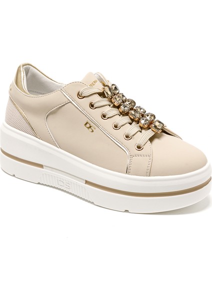 Kadın Sneaker ( Günlük) 185550DM Donna Serena Tomaıa 5550DM Beige Platino fiyatları