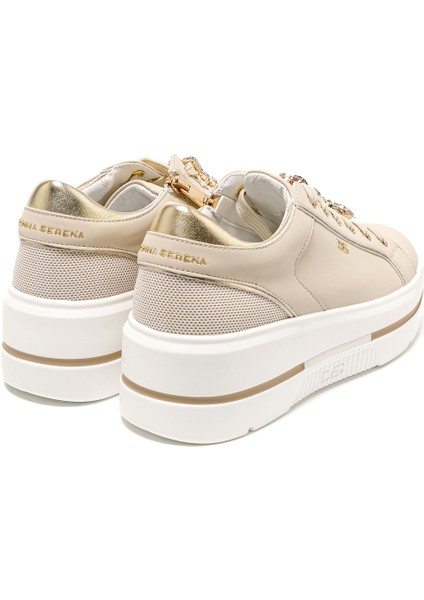 Kadın Sneaker ( Günlük) 185550DM Donna Serena Tomaıa 5550DM Beige Platino indirimleri