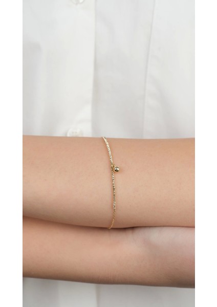 14 Ayar Altın Dorika Toplu Bileklik