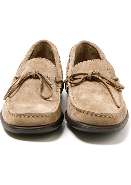 Erkek Oxford ( Klasik) 14D9 Frau Castoro Casual Suede Boat Lofers fırsatları