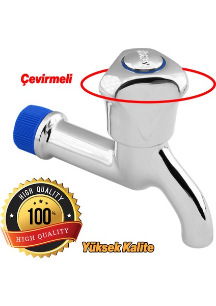 Kısa Musluk Çevirmeli Lavabo Banyo Mutfak Musluğu Bahçe Çeşmesi Klasik Musluk Tek Çıkışlı Batarya fırsatları