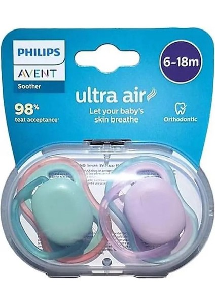 AVENT Ultra Air SCF085/16 6-18 Ay Desensiz Emzik
