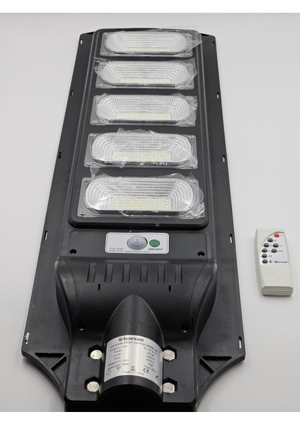 100 W Ledli Solar Sokak Armatürü Beyaz
