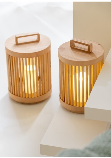 Ledli Ahşap Lamba / S modelleri