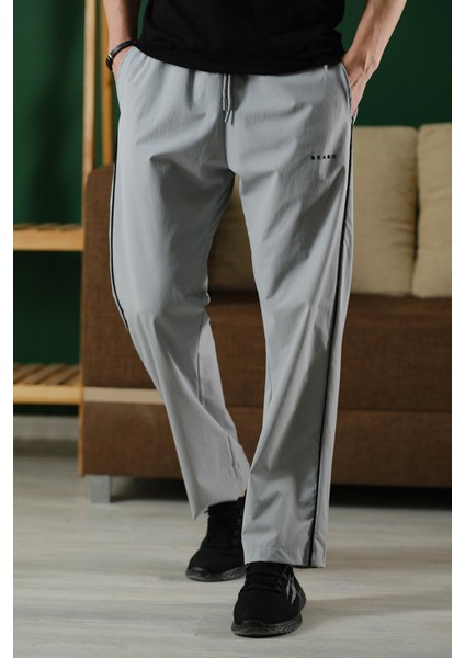 Brand Rahat Kesim Kort Paraşüt Şeritli Outdoor Erkek Eşofman Alt modelleri