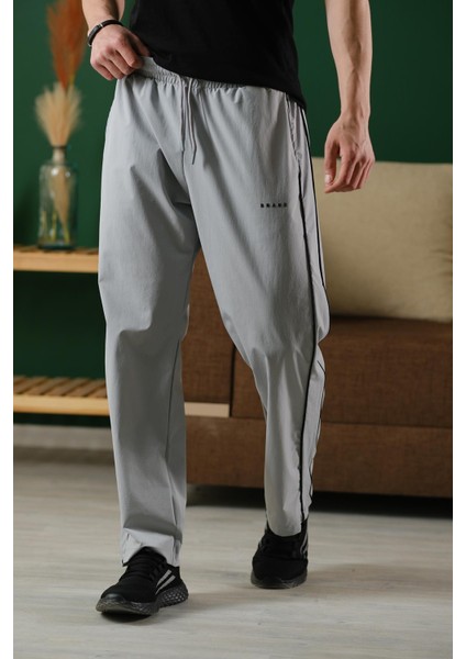 Brand Rahat Kesim Kort Paraşüt Şeritli Outdoor Erkek Eşofman Alt fırsatları