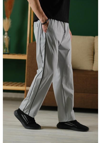 Brand Rahat Kesim Kort Paraşüt Şeritli Outdoor Erkek Eşofman Alt indirimleri