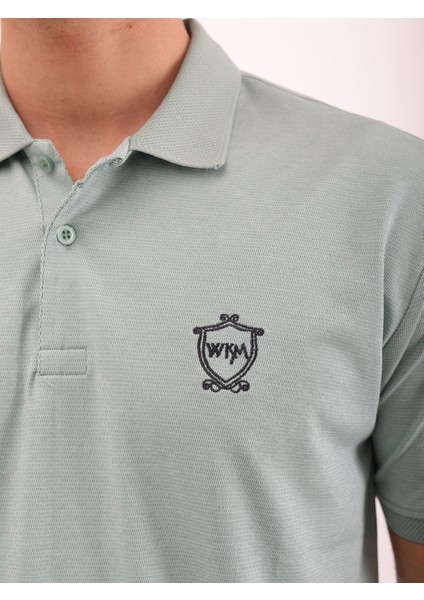 Erkek Regular Fit Polo Yaka Interlok T-Shirt indirimleri