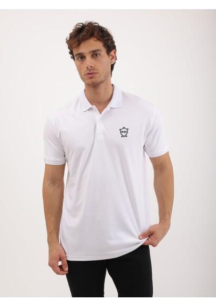 Erkek Regular Fit Polo Yaka Interlok T-Shirt