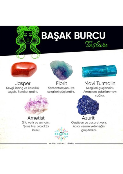 Astrolojik Inci: Unisex Başak Burcu Doğal Taş Bileklik