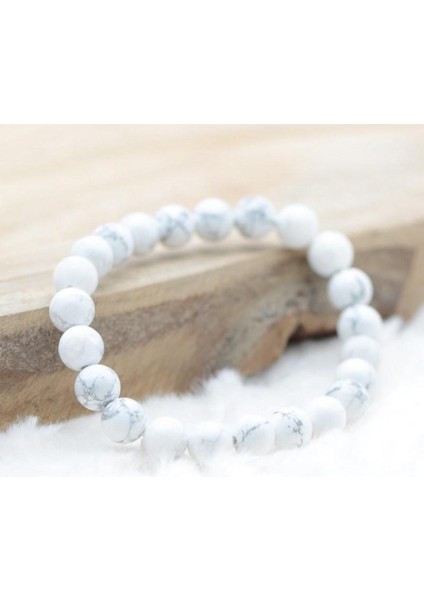 Bekleyişin Huzuru Havlit Unisex Doğal Taş Bileklik