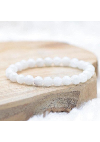 Yansıyan Işık Ay Taşı Feminin Enerji: Kadın Doğal Taş Bileklik