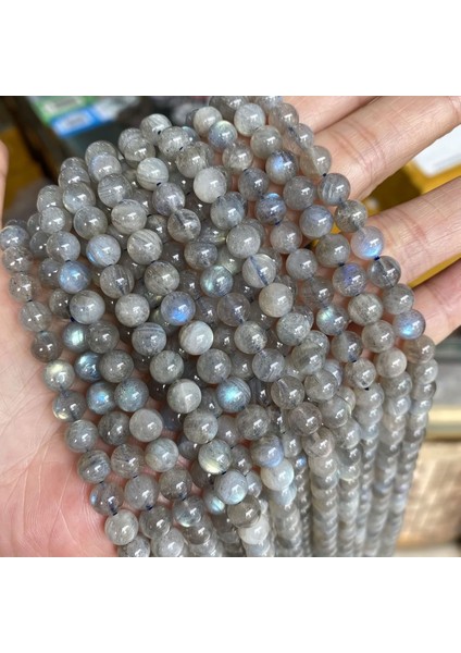 A+ Kalite | Labradorit Doğal Taş Dizi Boncuk > Sertifikalı + Misina Hediyeli modelleri