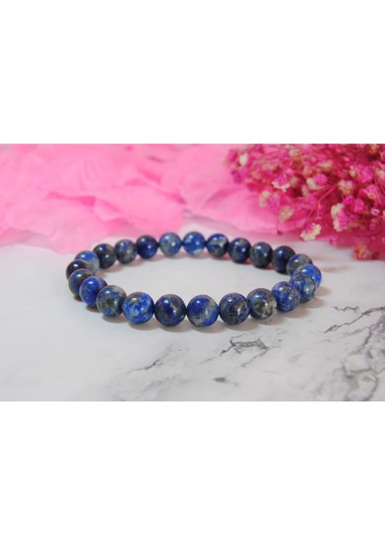 Unisex Lapis Lazuli Doğal Taş Bileklik modelleri