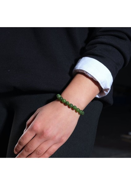 Unisex Yeşim Doğal Taş Bilekli fiyatları